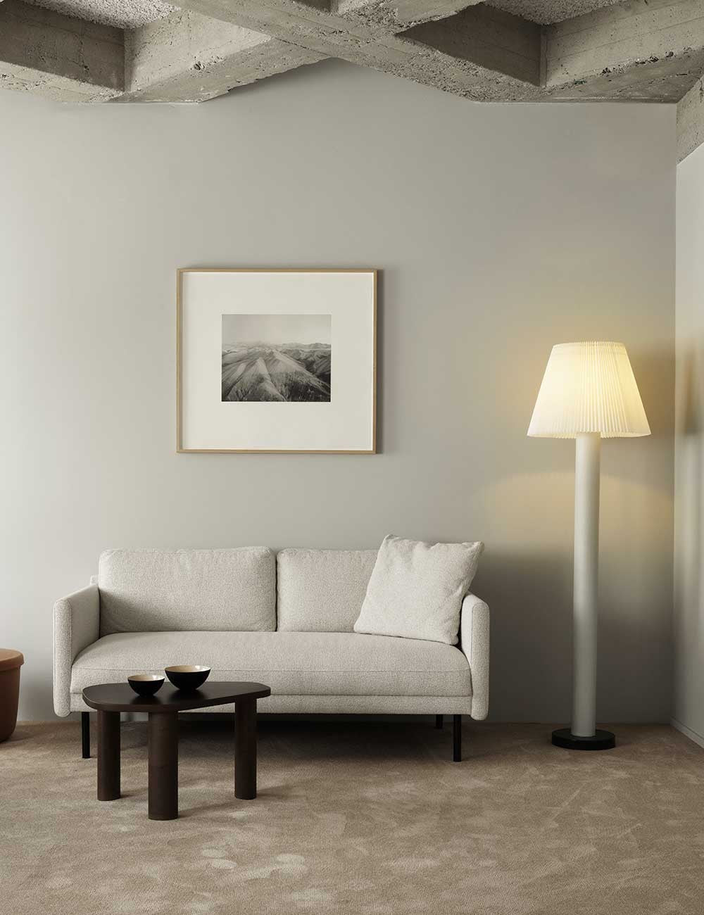 lampada da terra in cellu