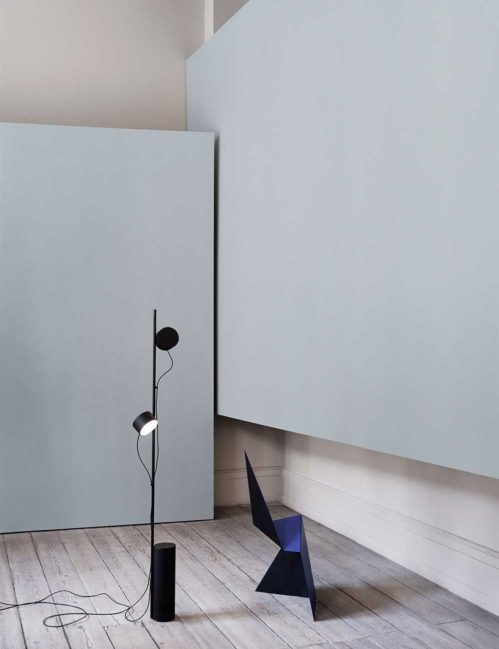 lampada da terra a palo