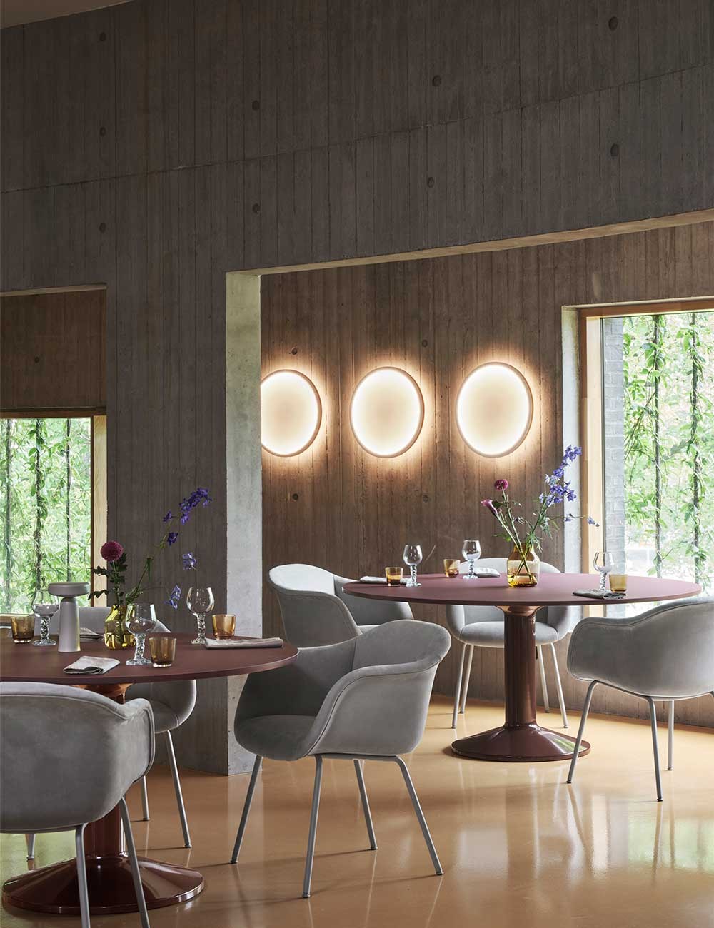 applique murale calme ø68