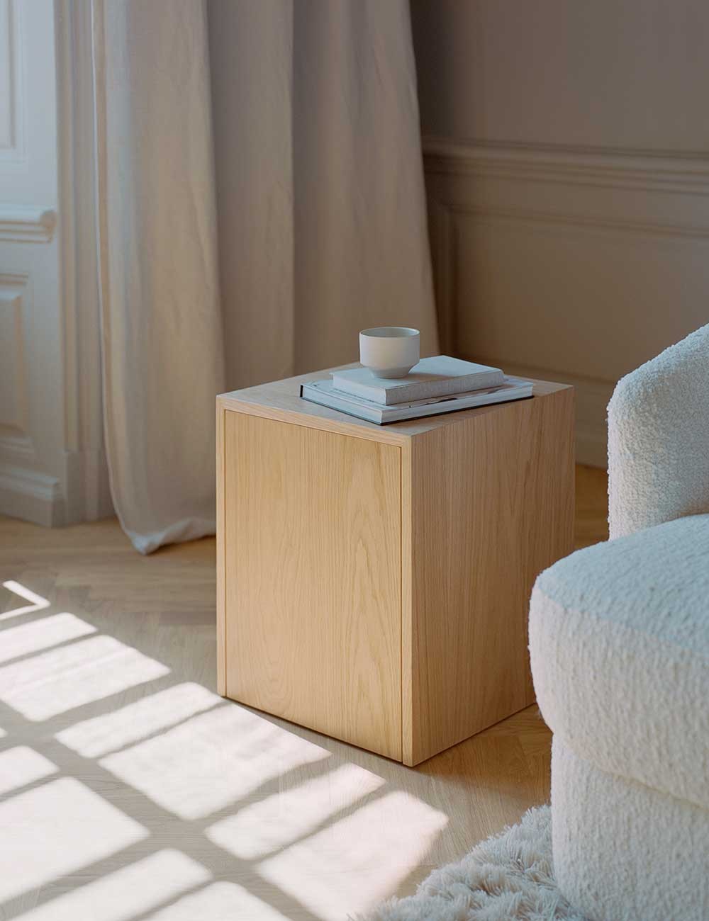 table d'appoint de masse