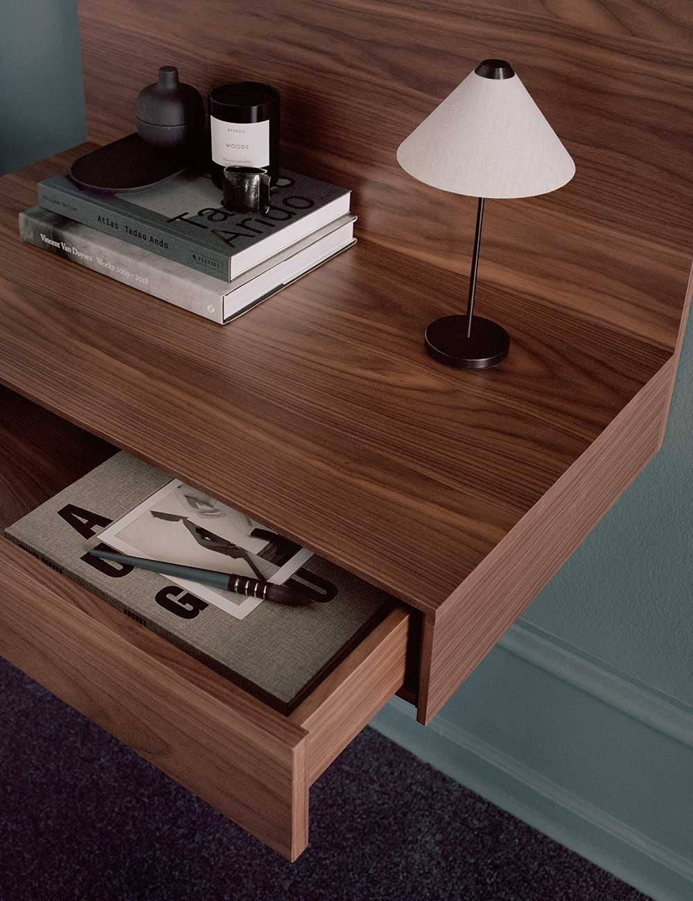 Scrivania a parete Tana