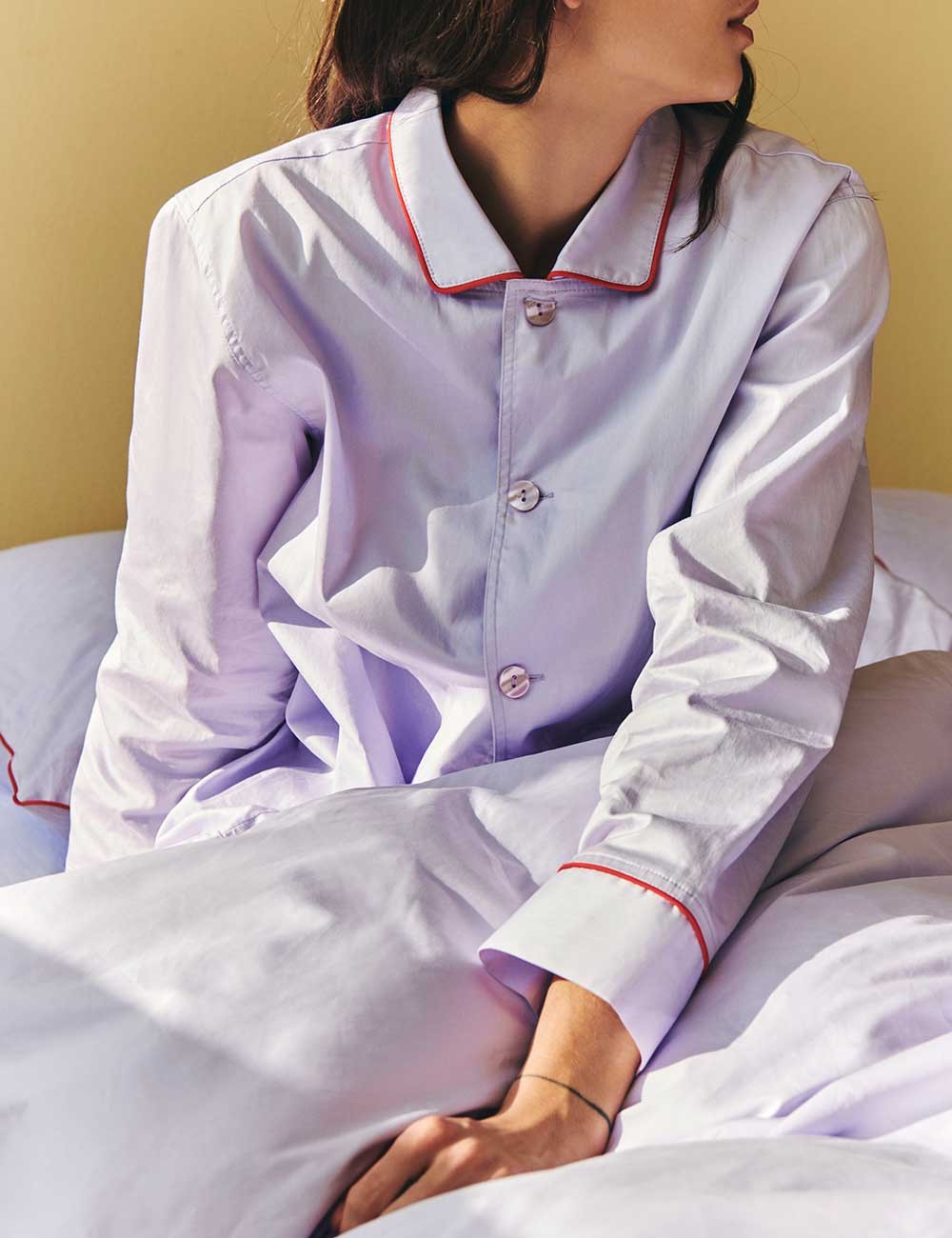 outline pyjama l/s shirt