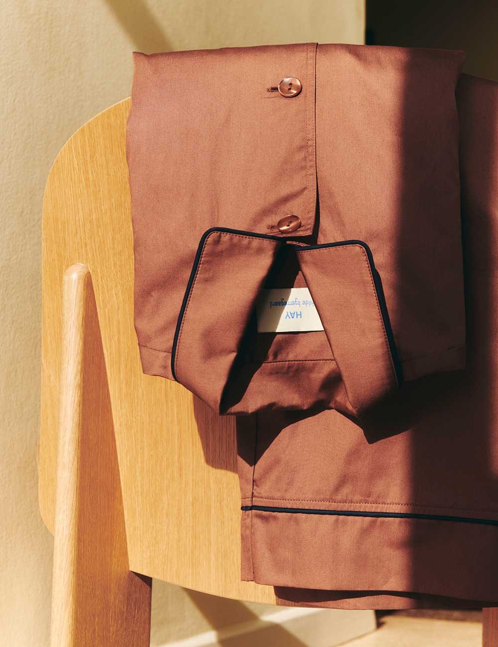 chemise de pyjama à manches longues