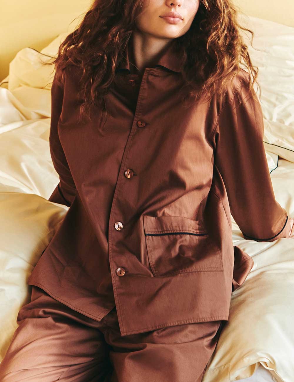 OUTLINE PYJAMA L/S SHIRT