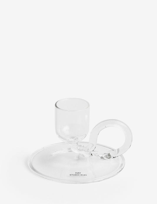 TINY CURVED CANDLEHOLDER