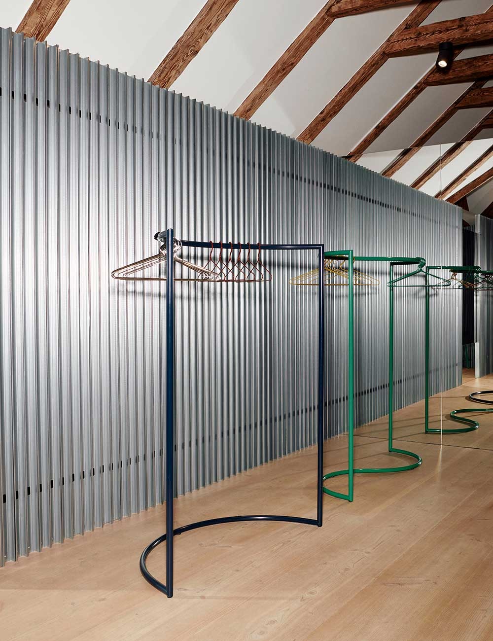 cremagliera colorata a forma di C