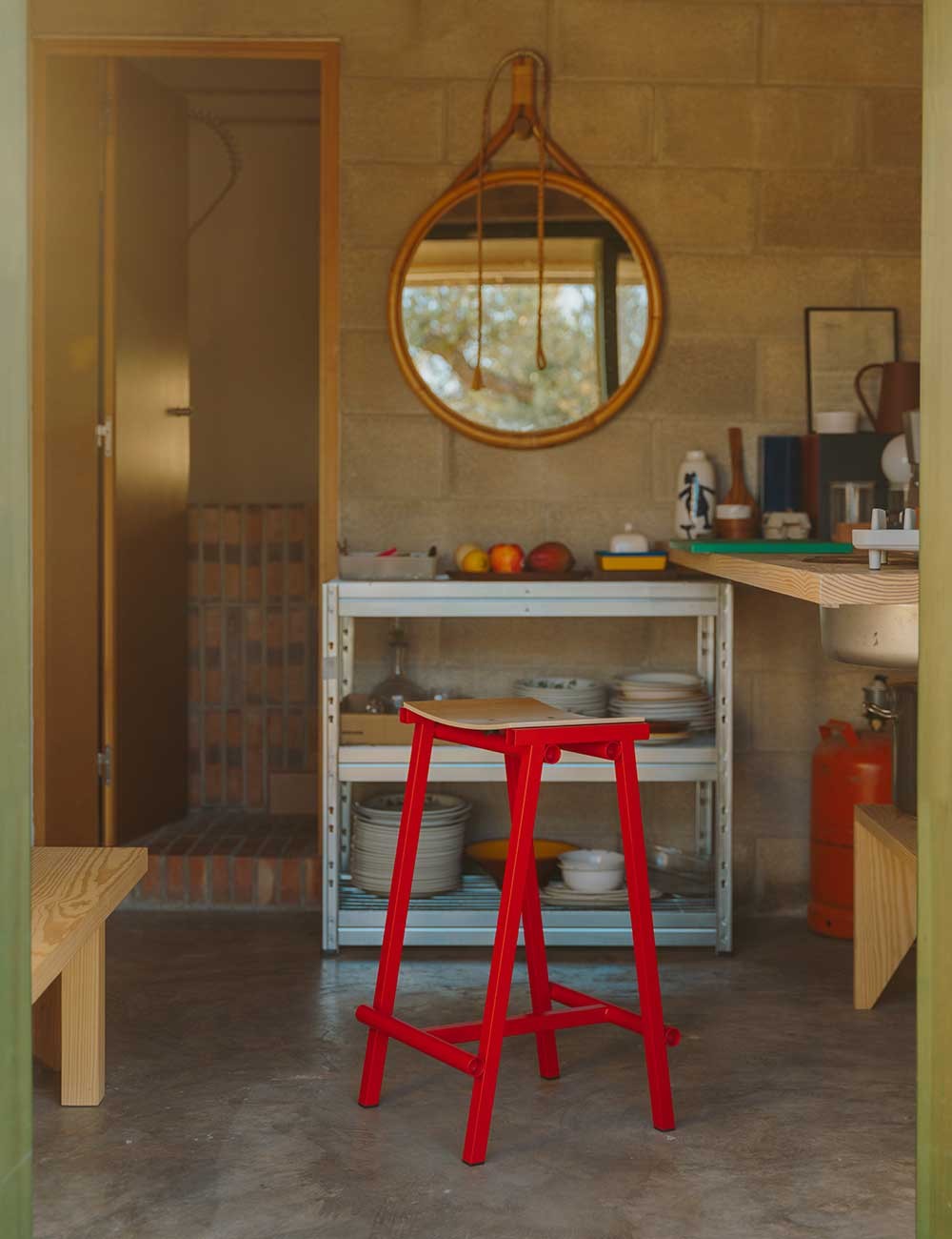 Taburete 8 bar stool H65