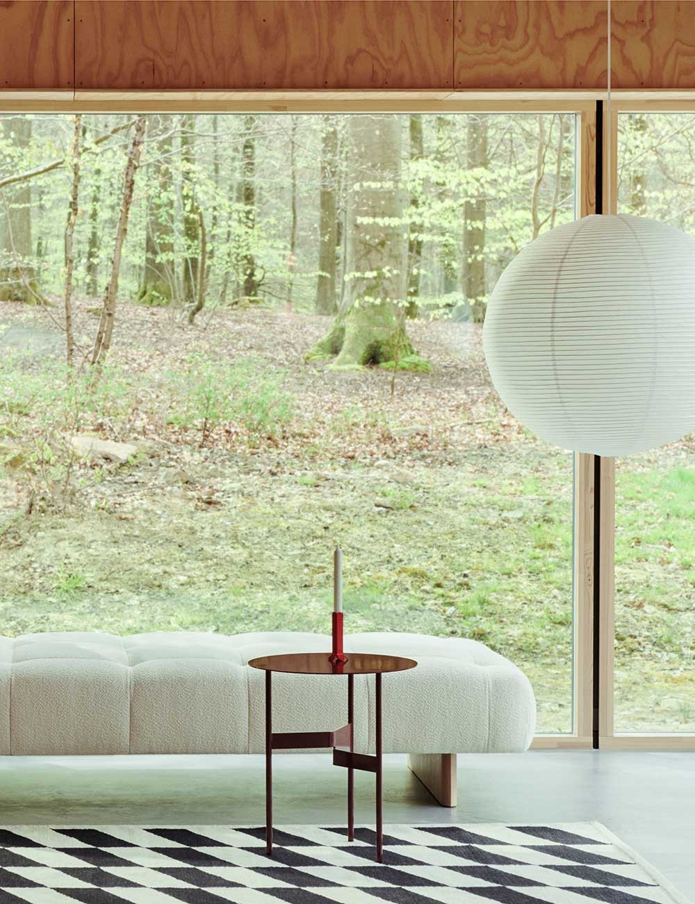 table basse cale ø45