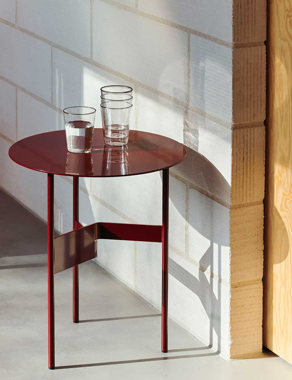 table basse cale ø45