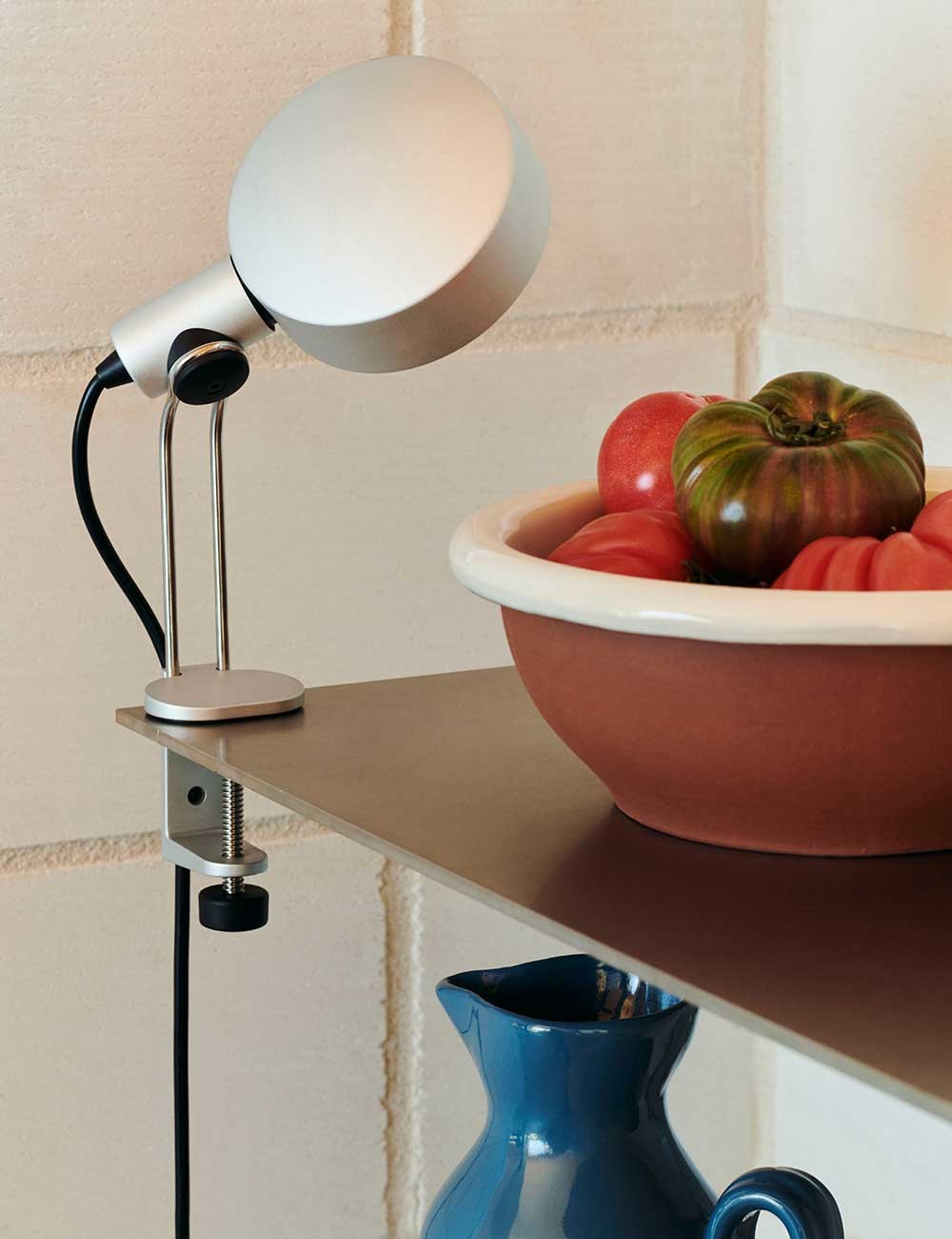 lampe à pince coupole
