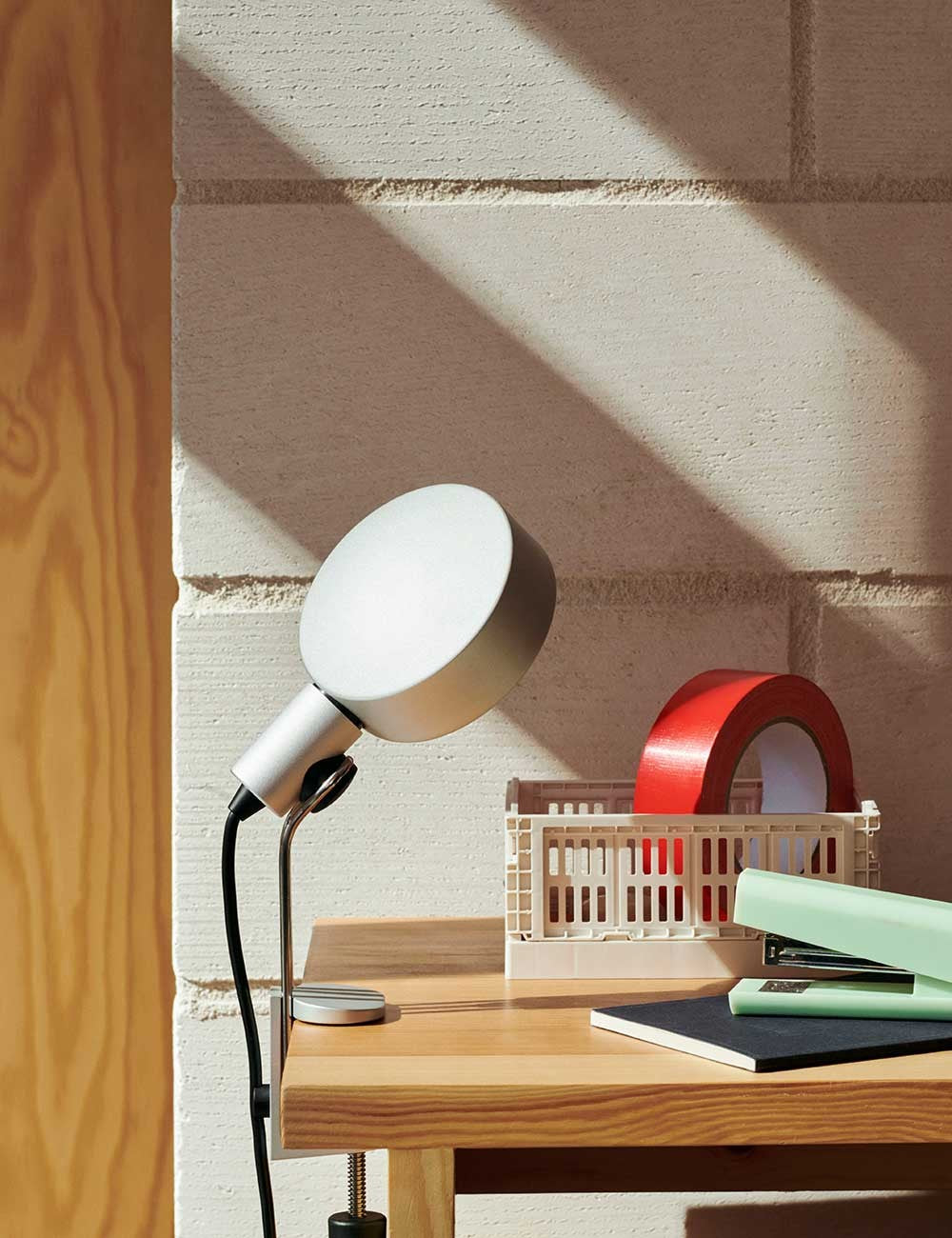lampe à pince coupole