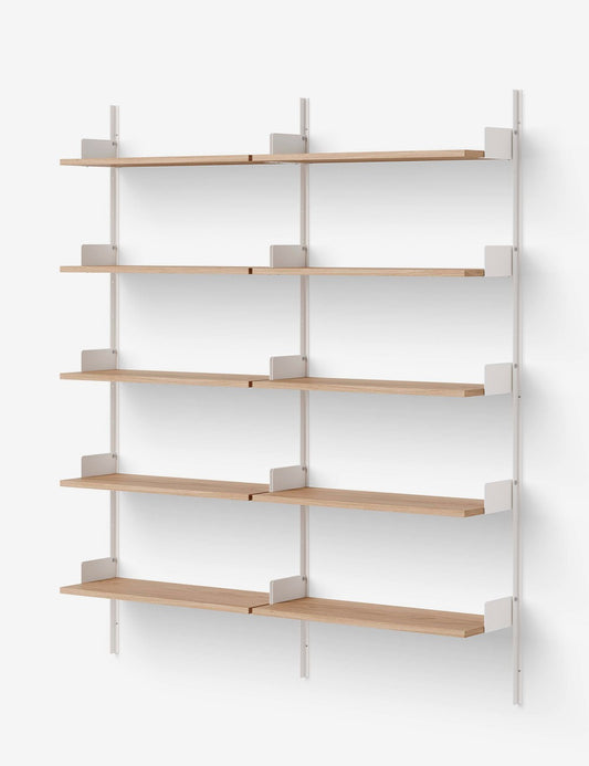new works library shelf