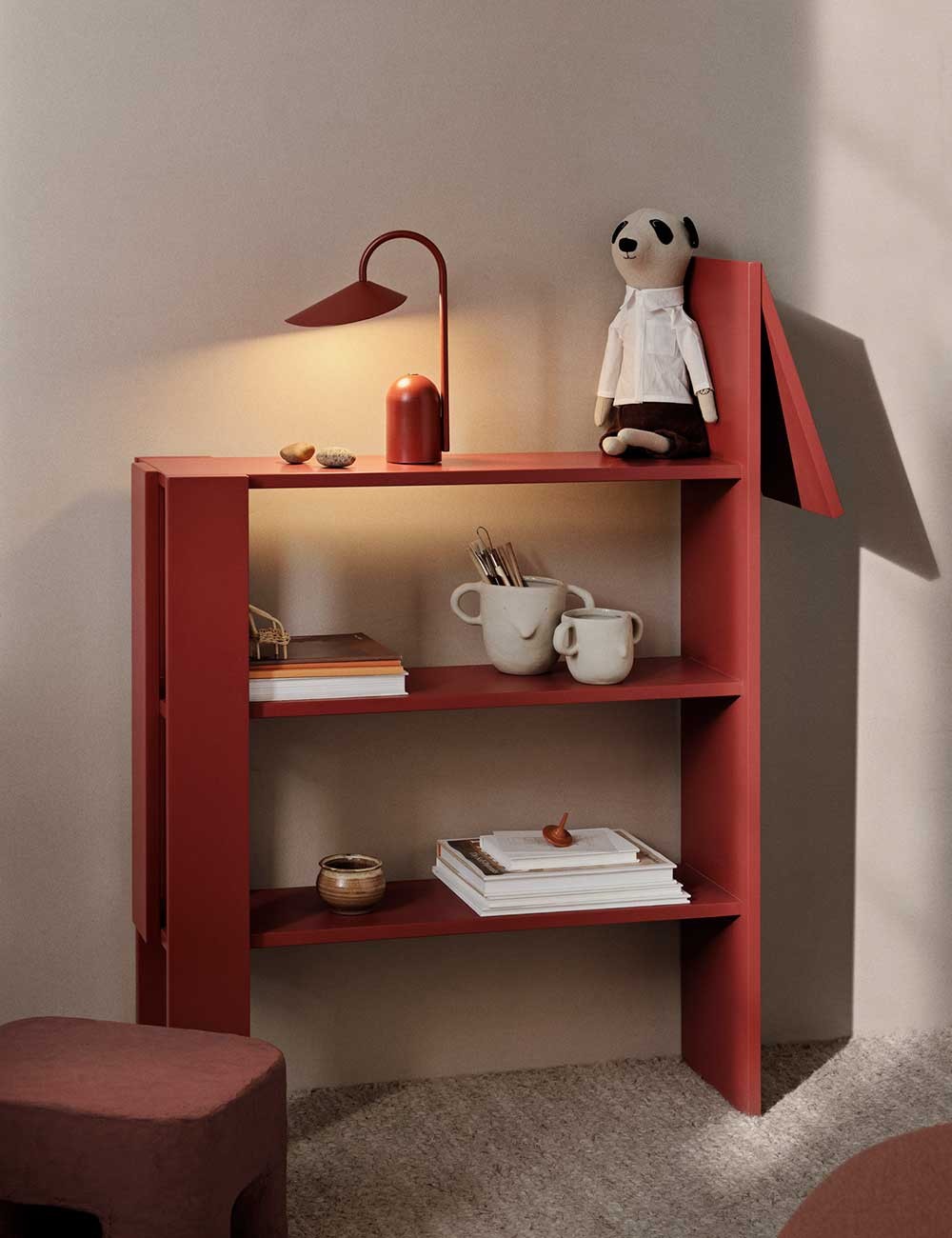 horse bookcase