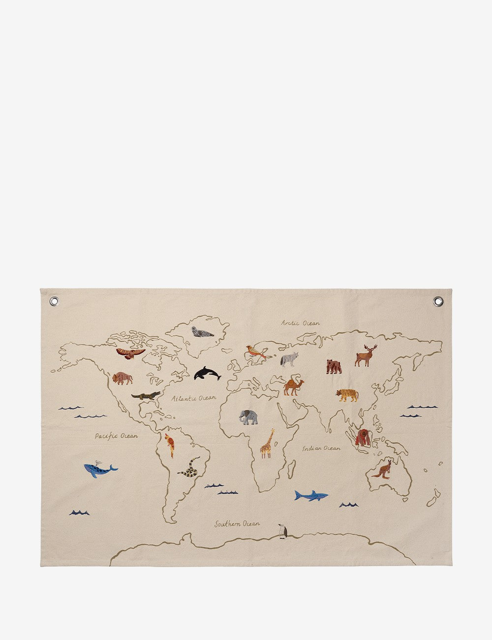 the world textile map