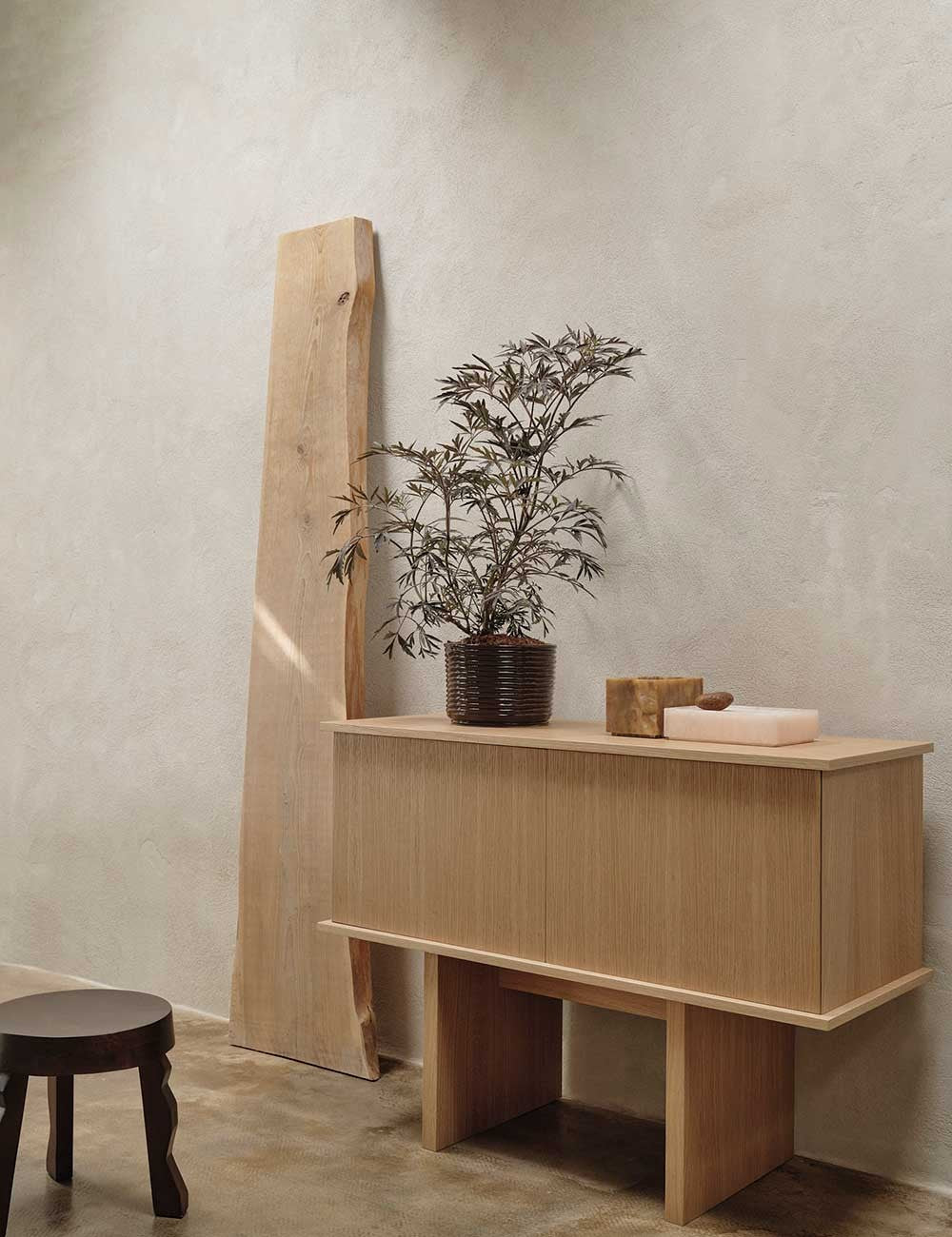 buffet sur pilotis simple