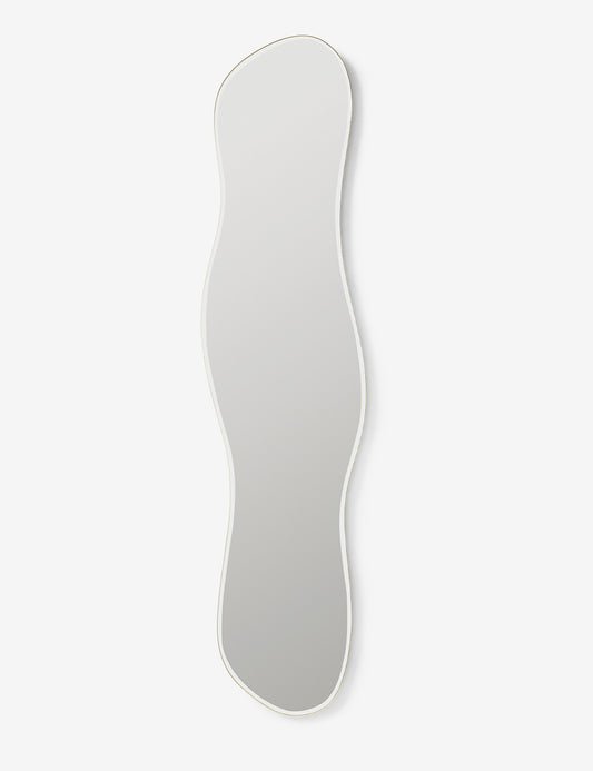 pond mirror full size brass