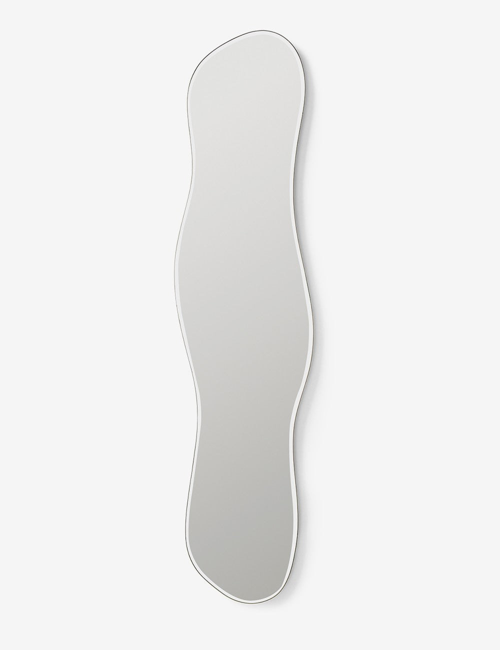 miroir d'étang pleine grandeur chromé