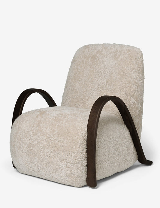 buur lounge chair sheepskin