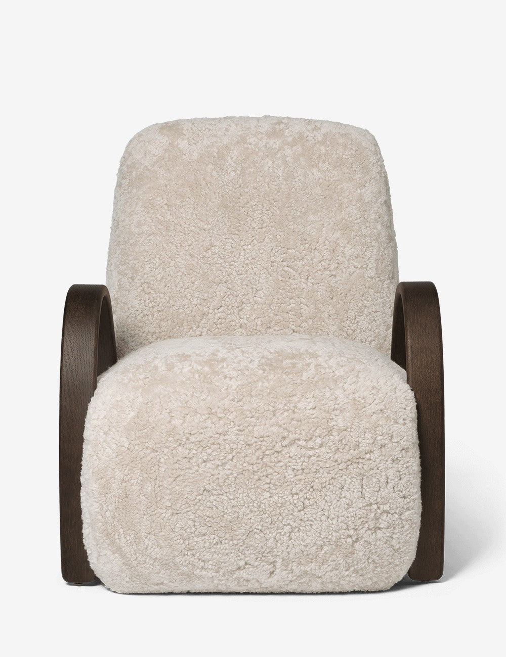 chaise longue en peau de mouton