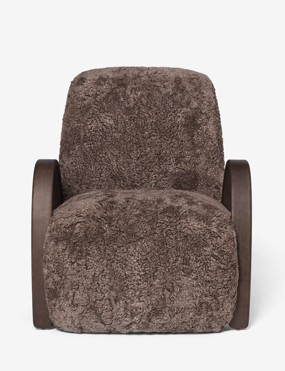 chaise longue en peau de mouton