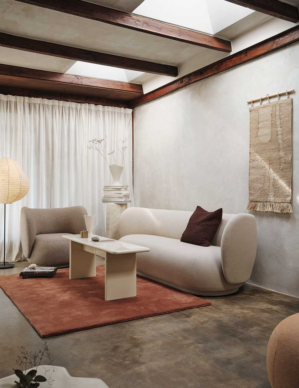 harvest wall rug small