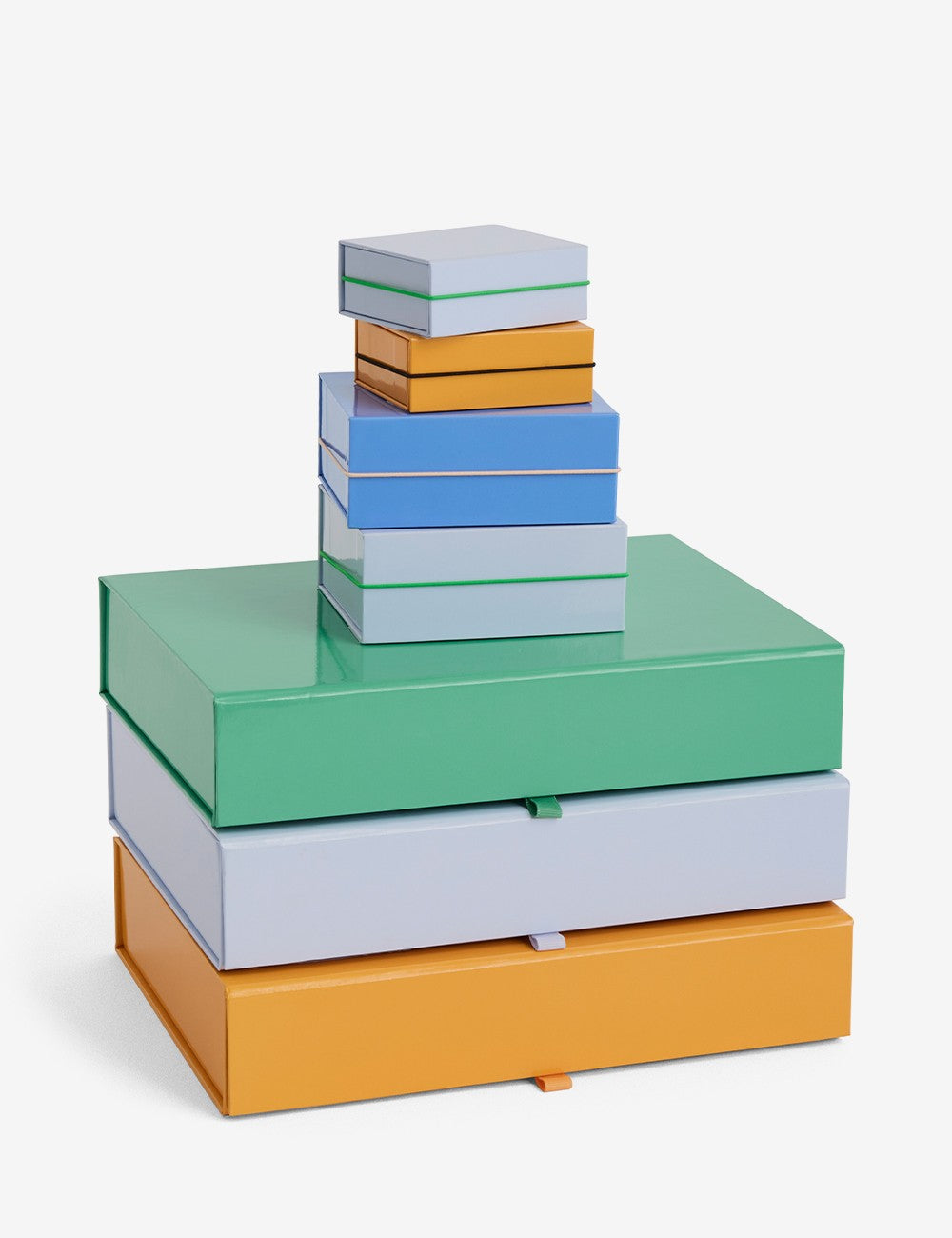 Colour storage jewellery travel box S