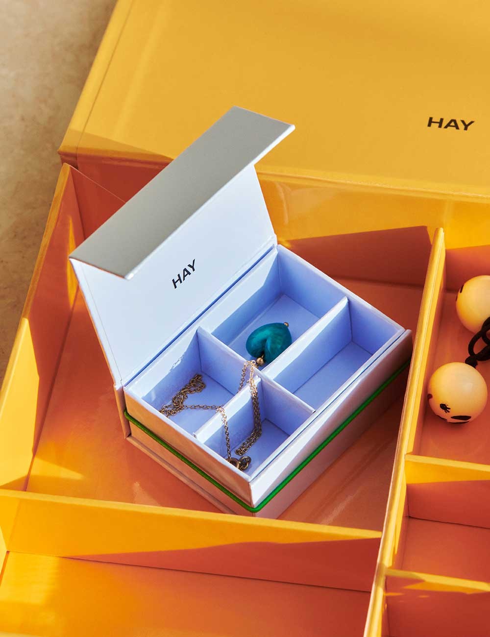 colour storage travel jewellery box xs