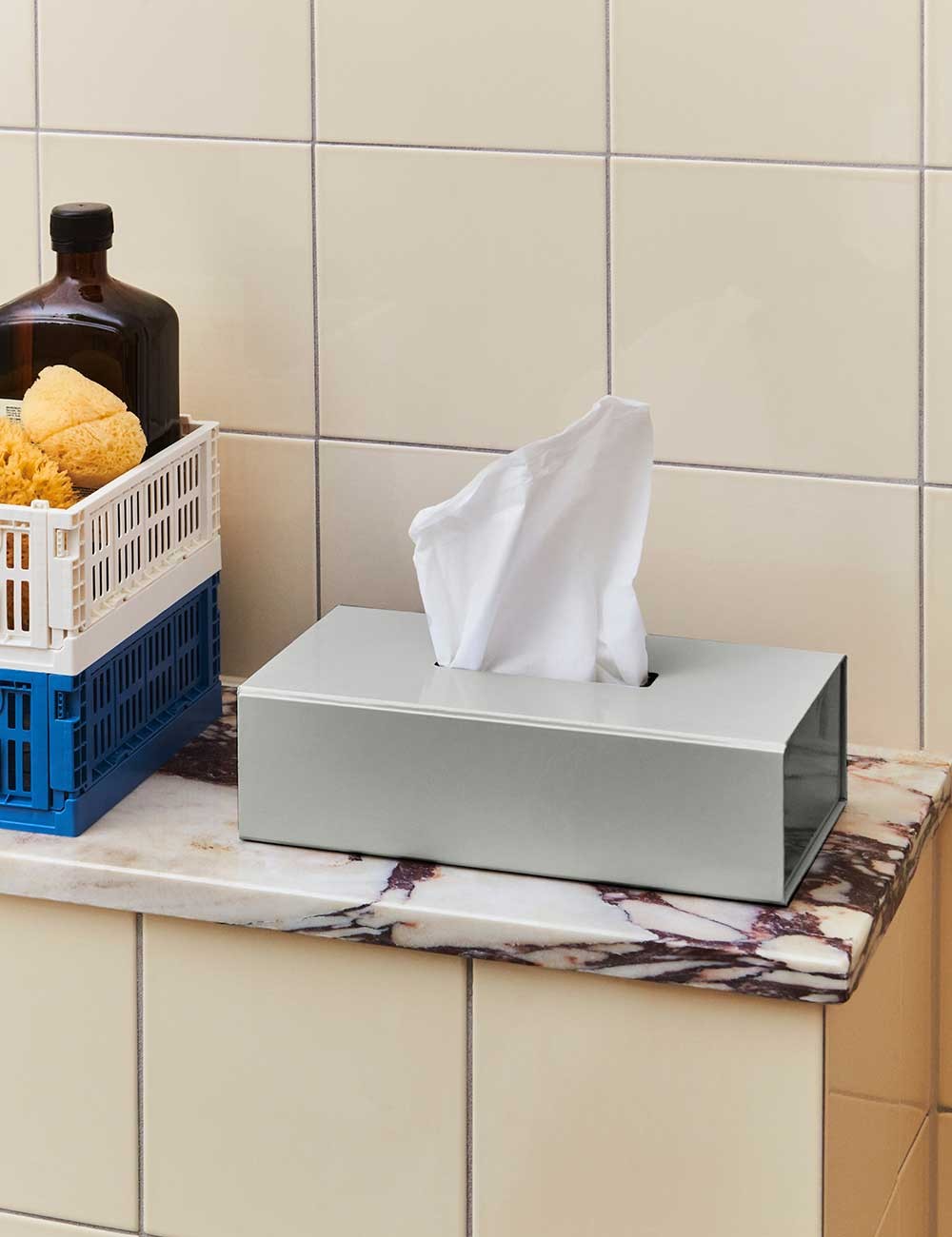 COLOUR STORAGE TISSUE BOX