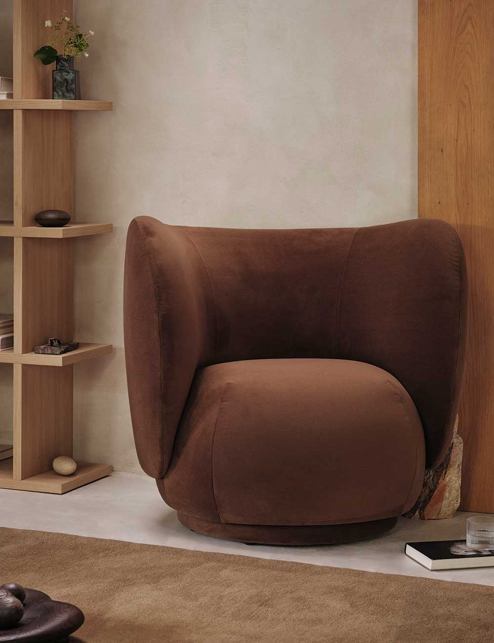 salon riche velours riche