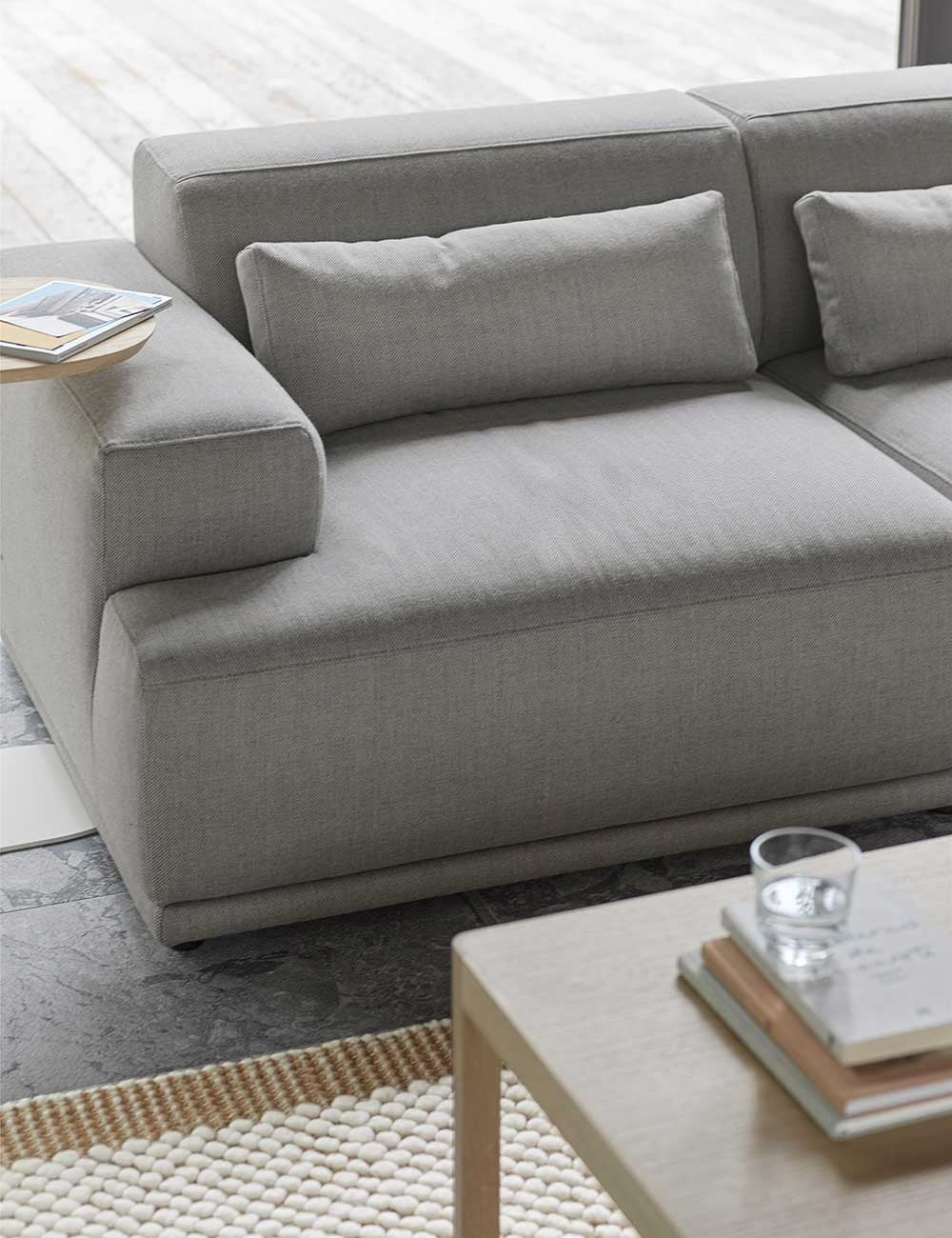CONNECT SOFT MODULAR SOFA 2 SEATER COMB 1