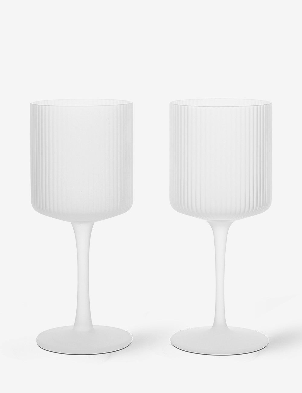 RIPPLE WHITE WINE GLASS 2 SET
