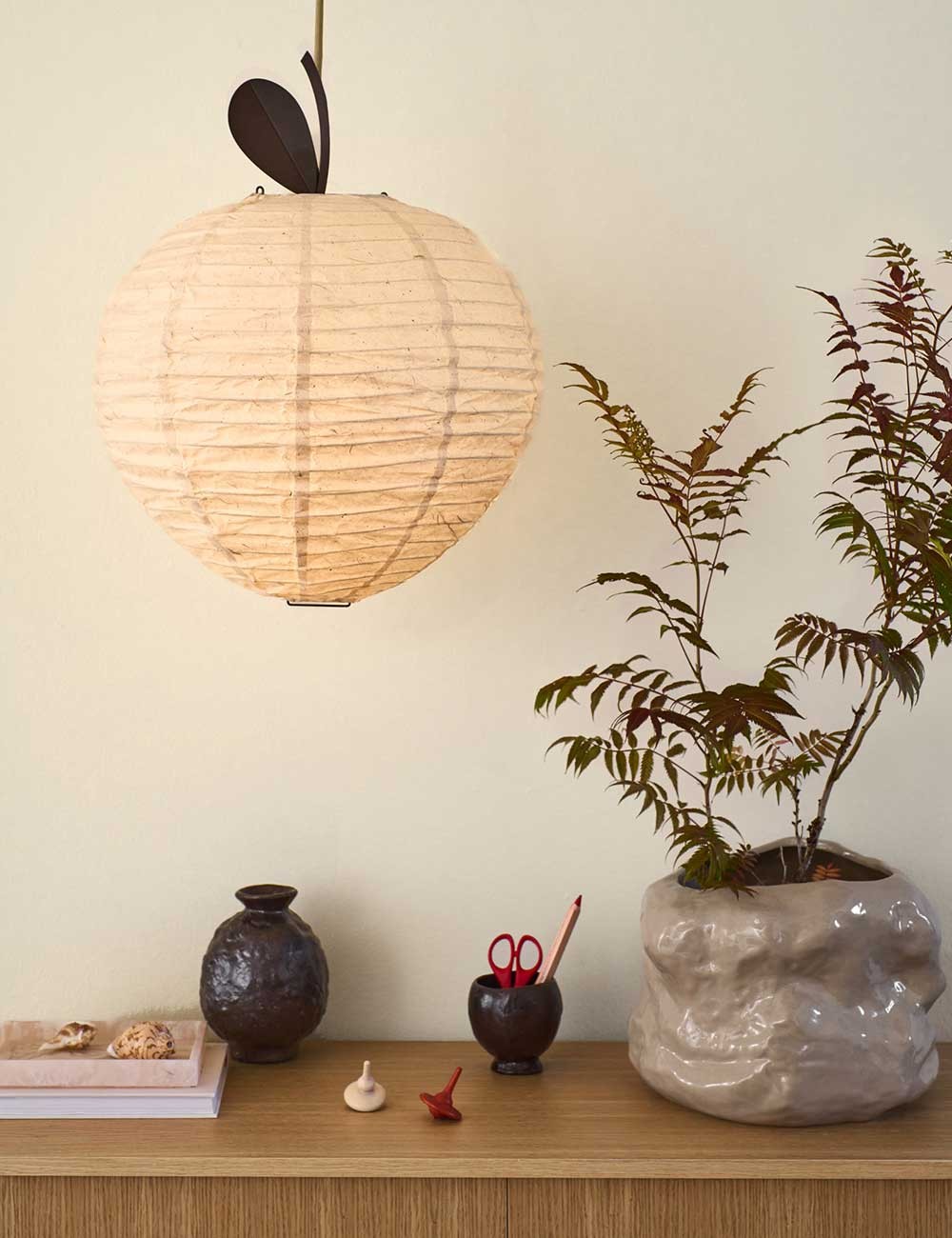 apple lampshade