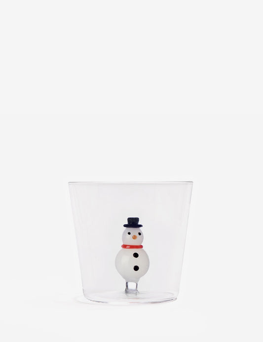vaso muñeco nieve