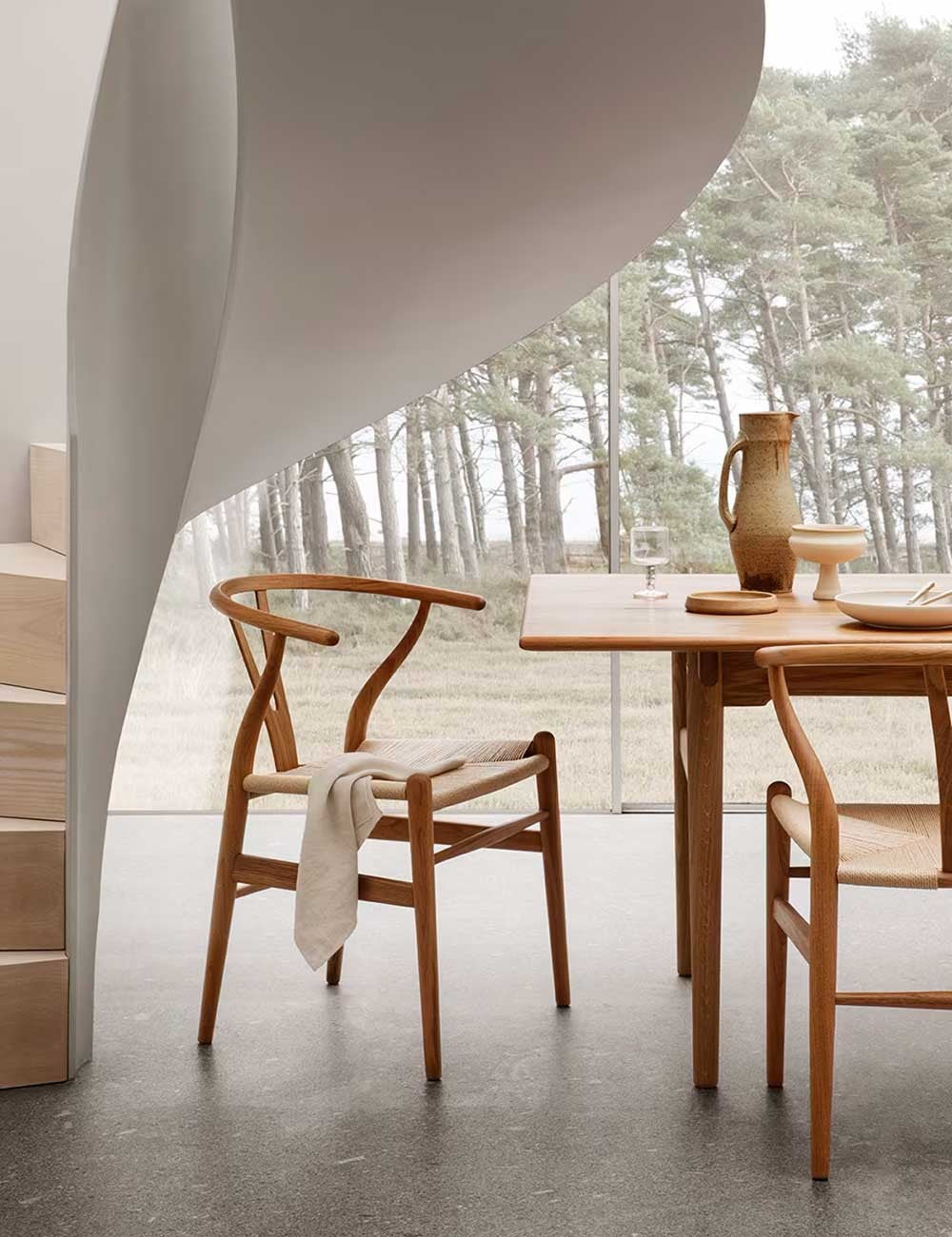 CH24 WISHBONE CHAIR TECA