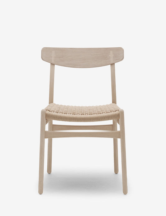 CH23 CHAIR BLACK OAK 4 SET