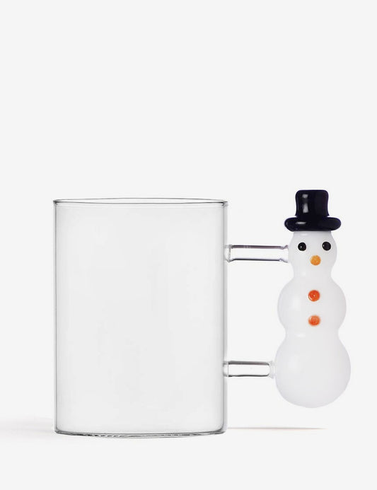 taza muñeco nieve