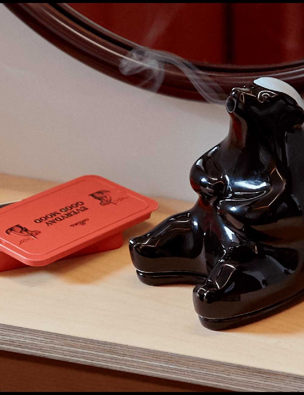 quemador incienso tejón