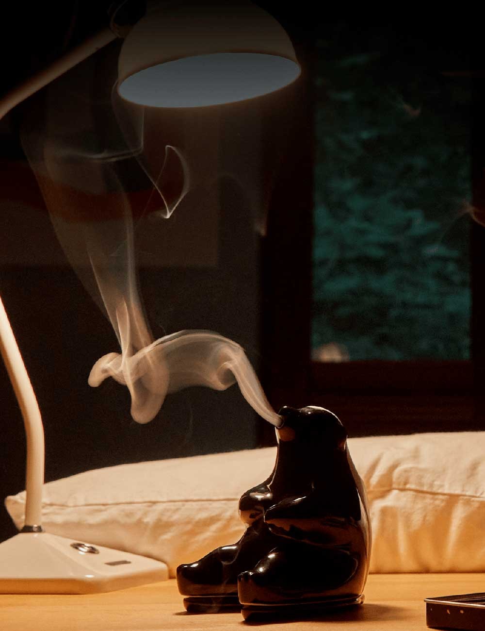 quemador incienso tejón