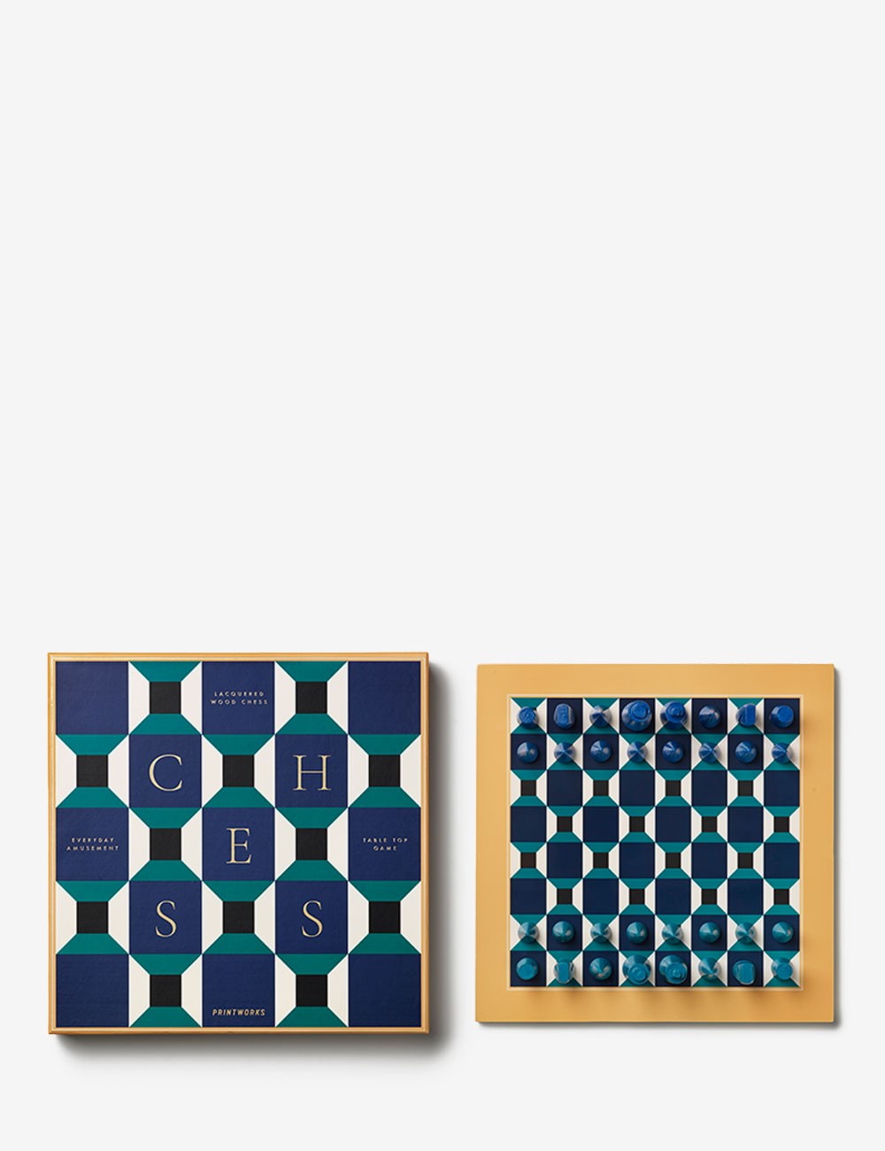 LACQUERED CHESS ATHENA