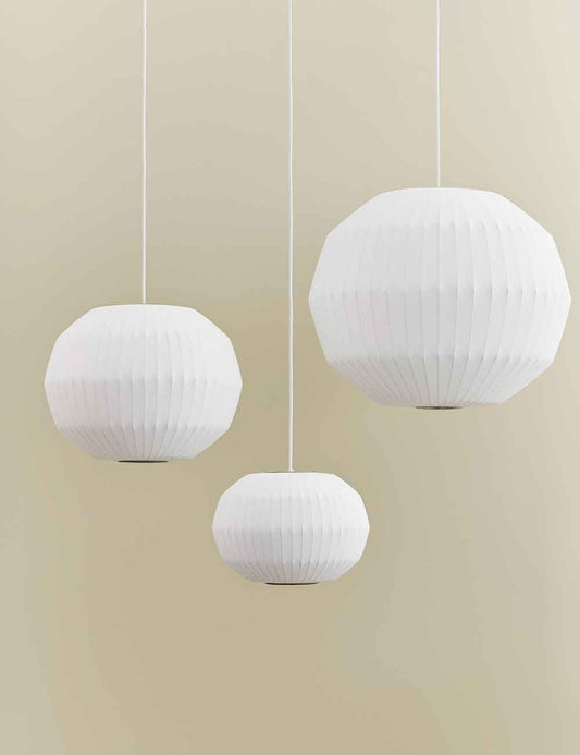 nelson angled sphere pendant