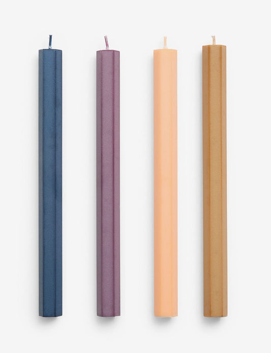 hexagon candle 4 set