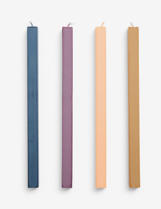 SQUARE CANDLE 4 SET