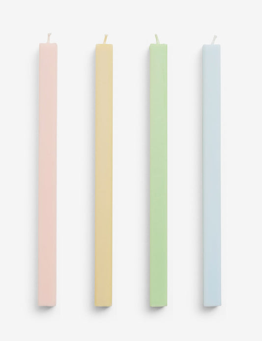 SQUARE CANDLE 4 SET