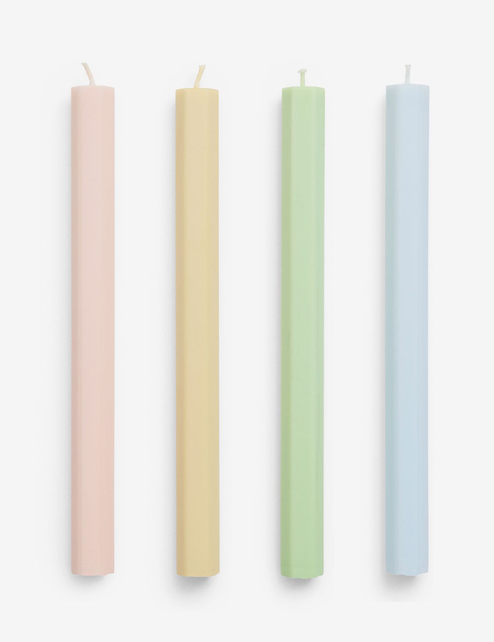hexagon candle 4 set