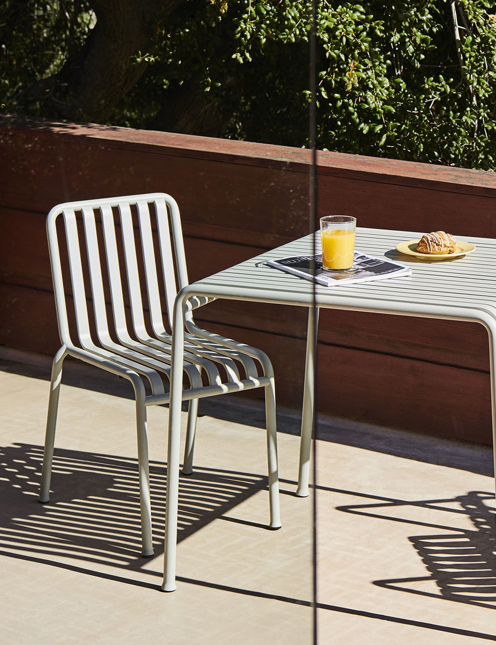 Palissade table 90