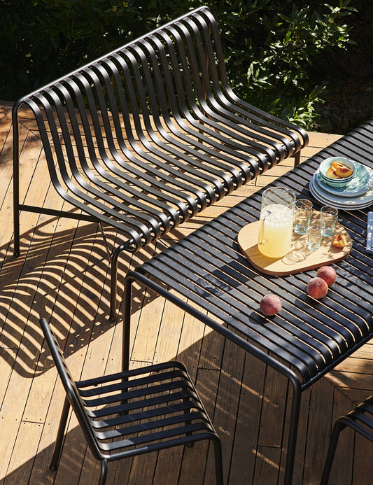 banc de salle à manger en palissade