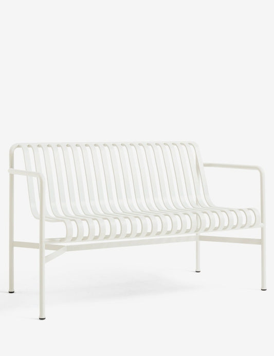 PALISSADE DINING BENCH W ARMREST