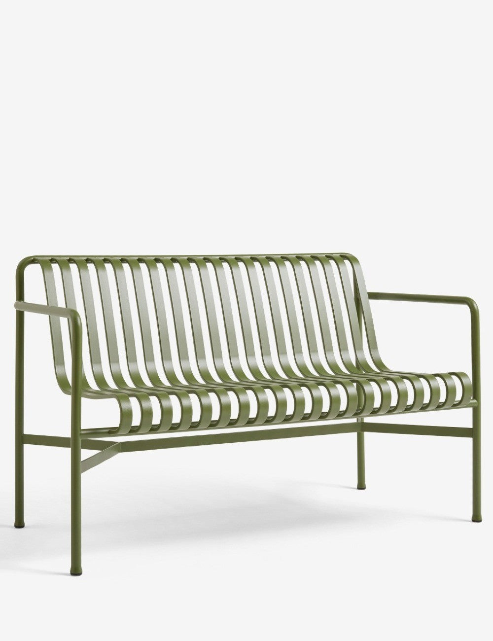 palissade dining bench w armrest