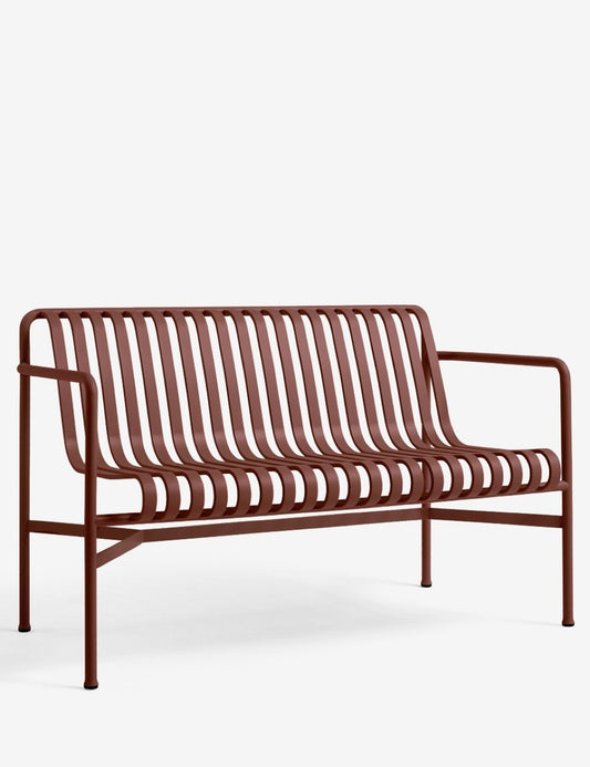PALISSADE DINING BENCH W ARMREST