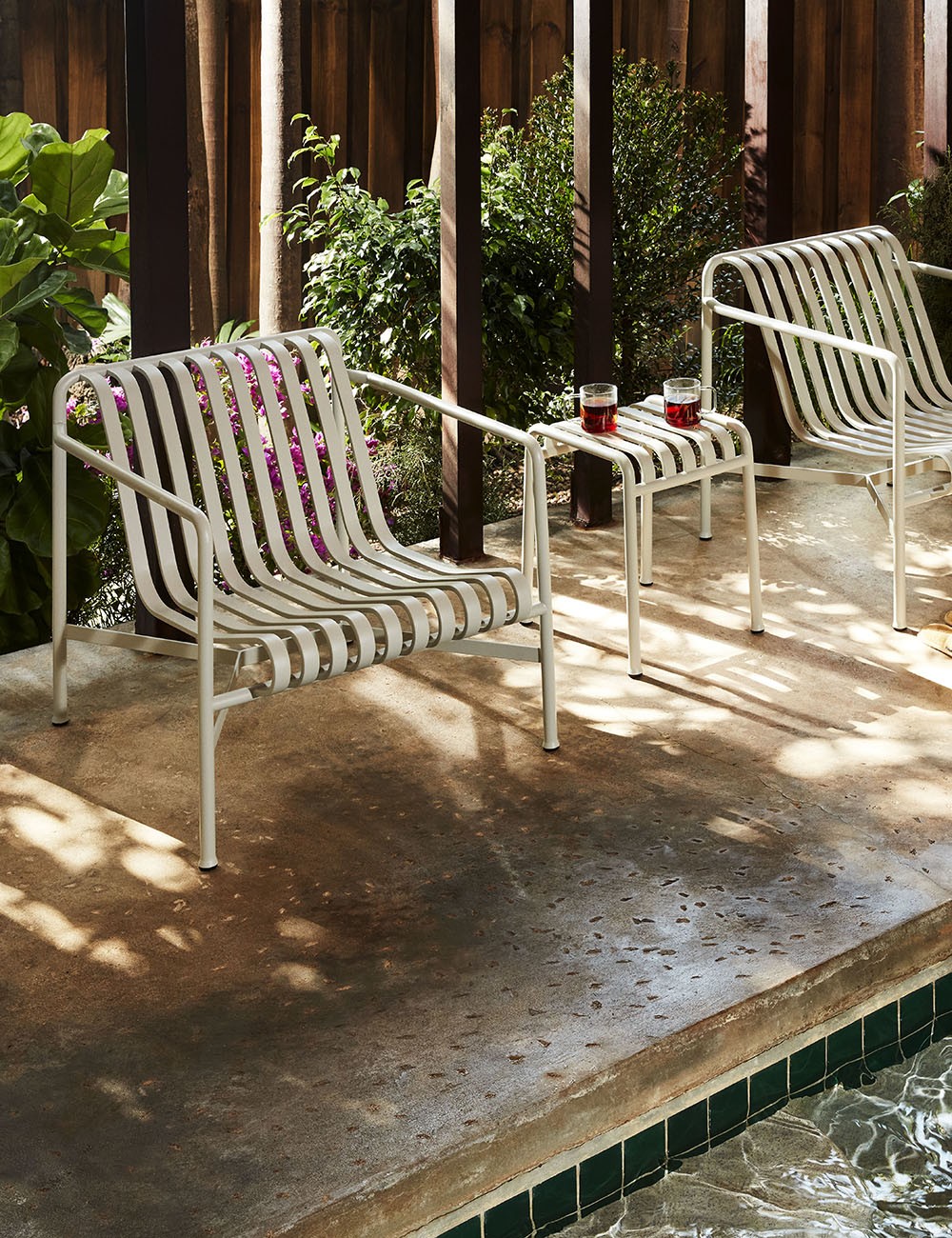 Palissade lounge chair low